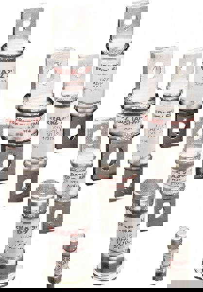 Cylindrical Fast-Acting Fuse: T, 80 A, 20.6 mm Dia